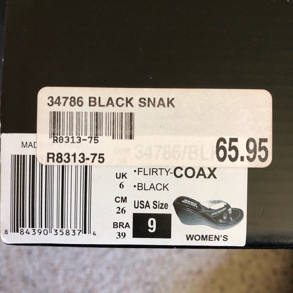 BEBE wedge sandals - Picture 4 of 4